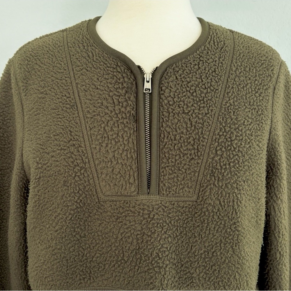 COS Half-zip Fleece Pullover - Picture 6 of 15